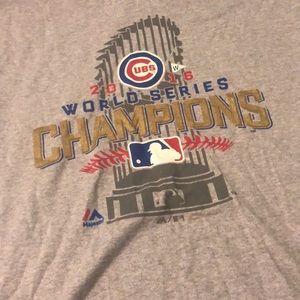 Chicago Cubs 2016 World Series champions t shirt